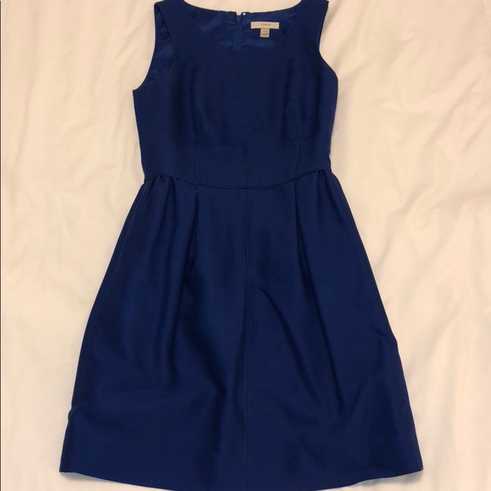 Blue JCrew dress